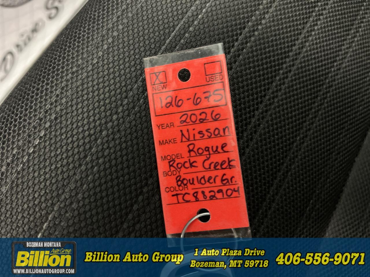 2026 Nissan Rogue Rock Creek Gasoline