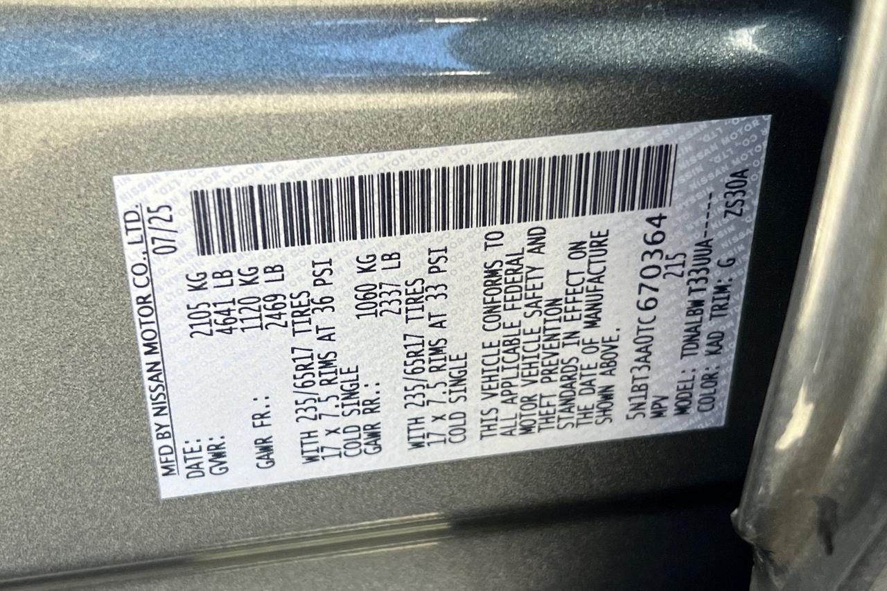 2026 Nissan Rogue S Roseville CA