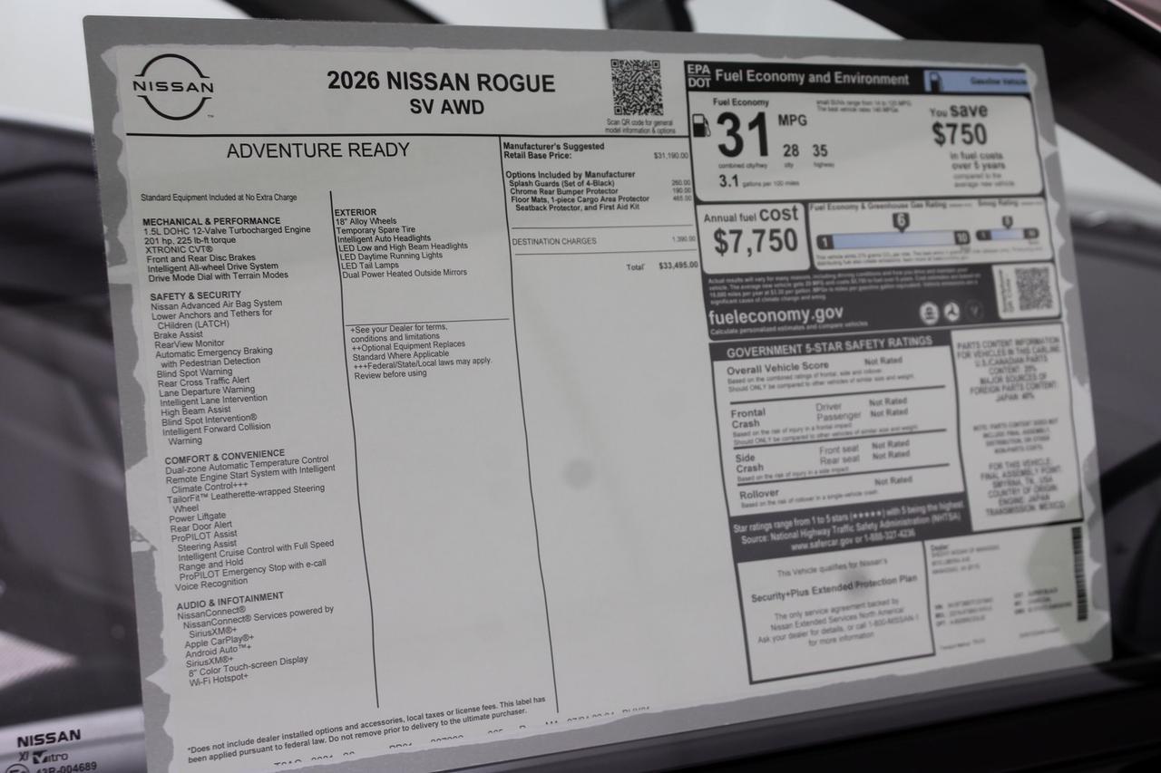 2026 Nissan Rogue S Manassas VA