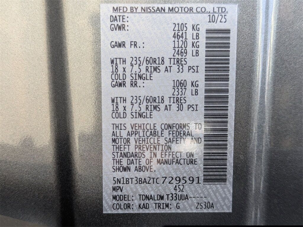 2026 Nissan Rogue SV Kennesaw GA