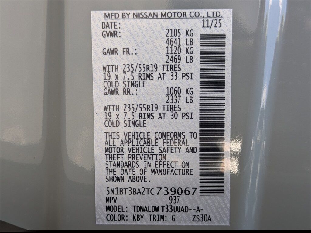 2026 Nissan Rogue SV Kennesaw GA