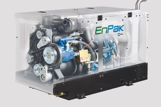 2026 No Make ENPAK A60GBHW Diesel Engine-Driven Air Compressor/Generator/Battery Charger/Crank Assist/ Hydraulic Pump/Welde Homestead FL