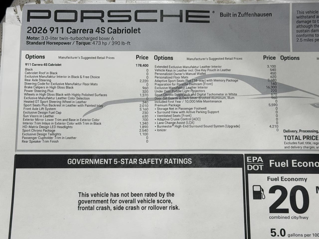 2026 Porsche 911 Newark DE