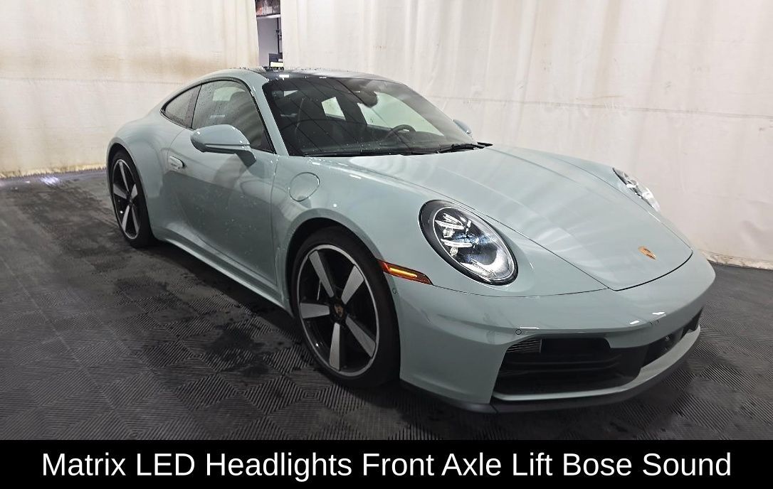2026 Porsche 911 Carrera 4S Matrix LED Headlights Front Axle Lift