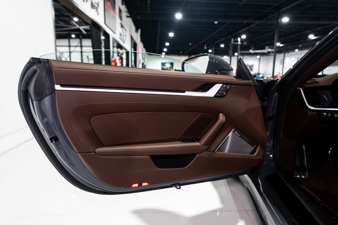 2026 Porsche 911 Carrera GTS Cabriolet Slate Grey Neo paint, Truffle Brown interior, Burmester audio system, matrix LED headlights & MORE!! Fort Lauderdale FL