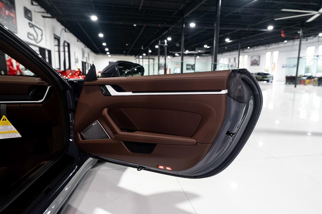 2026 Porsche 911 Carrera GTS Cabriolet Slate Grey Neo paint, Truffle Brown interior, Burmester audio system, matrix LED headlights & MORE!! Fort Lauderdale FL