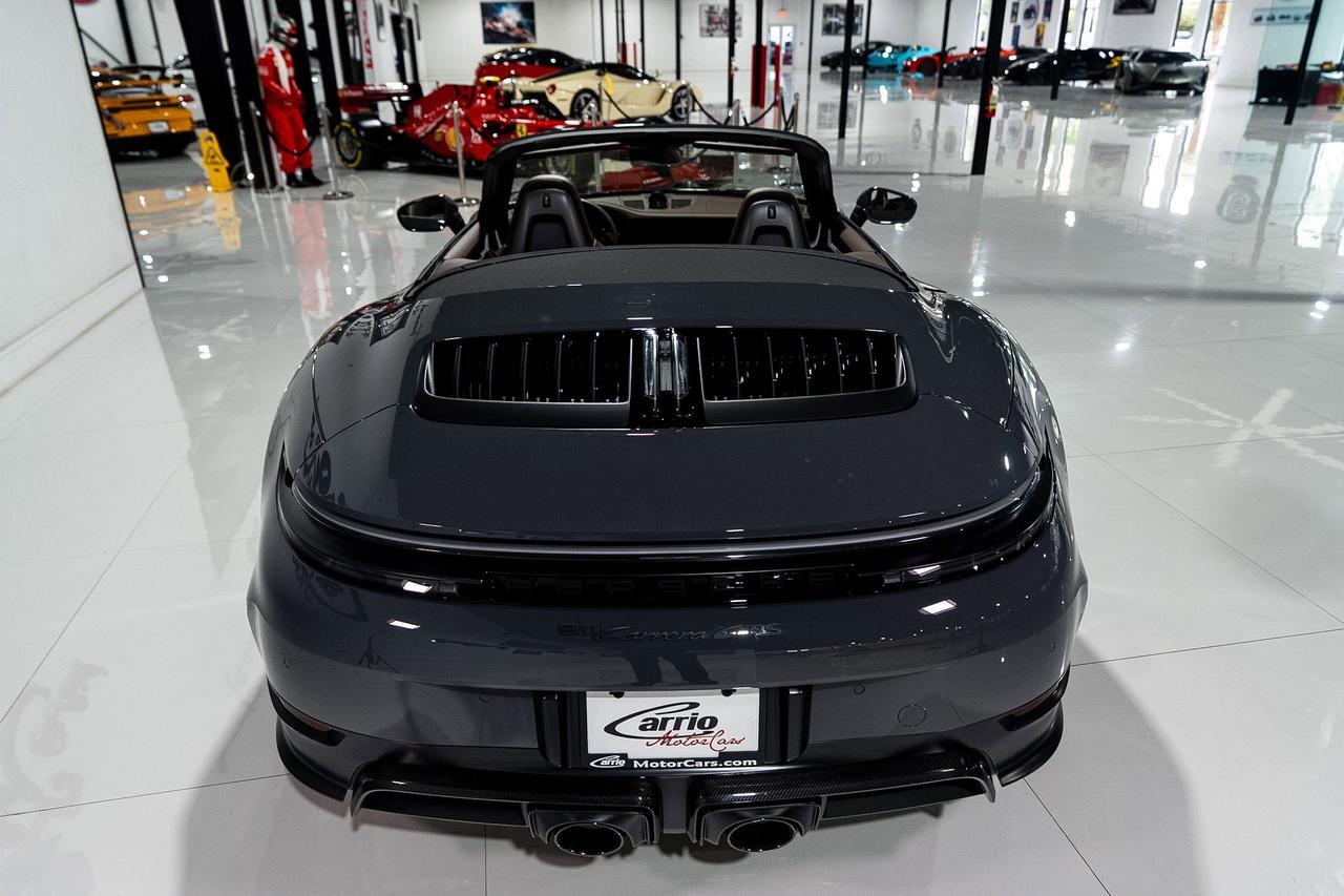 2026 Porsche 911 Carrera GTS Cabriolet Slate Grey Neo paint, Truffle Brown interior, Burmester audio system, matrix LED headlights & MORE!! Fort Lauderdale FL