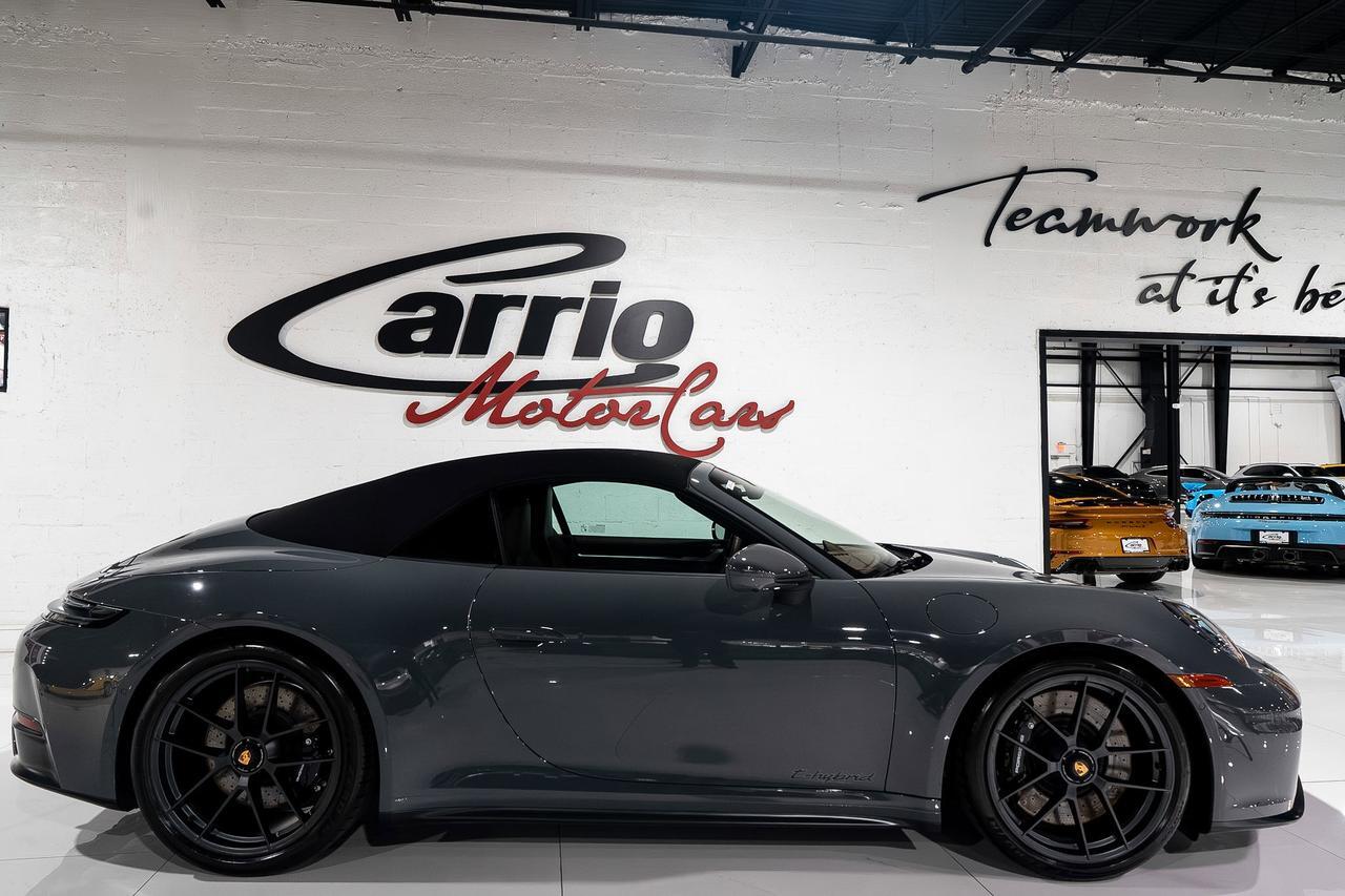 2026 Porsche 911 Carrera GTS Cabriolet Slate Grey Neo paint, Truffle Brown interior, Burmester audio system, matrix LED headlights & MORE!! Fort Lauderdale FL