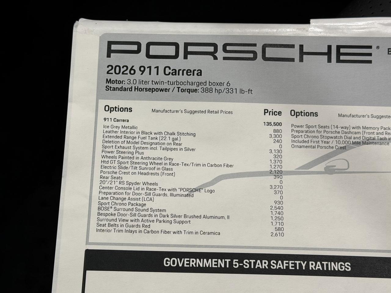 2026 Porsche 911 Carrera Newark DE