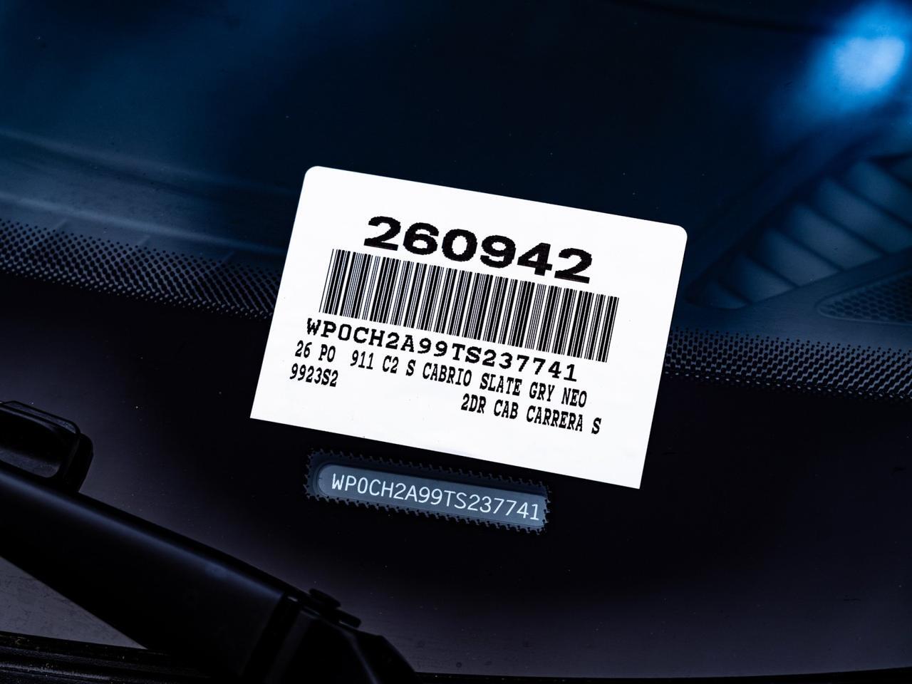 2026 Porsche 911 Carrera S Cabriolet Pompano Beach FL