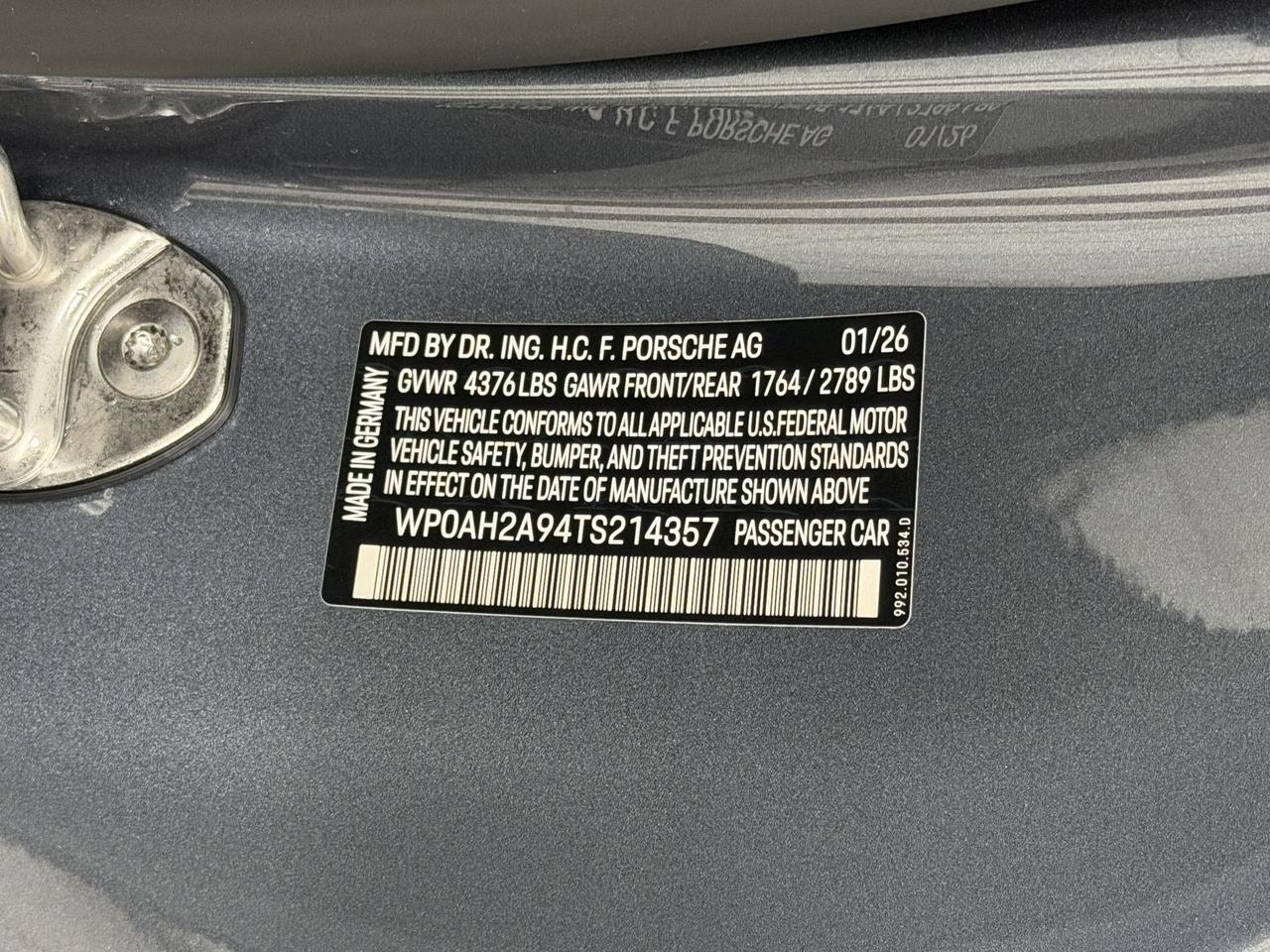 2026 Porsche 911 Carrera S Newark DE