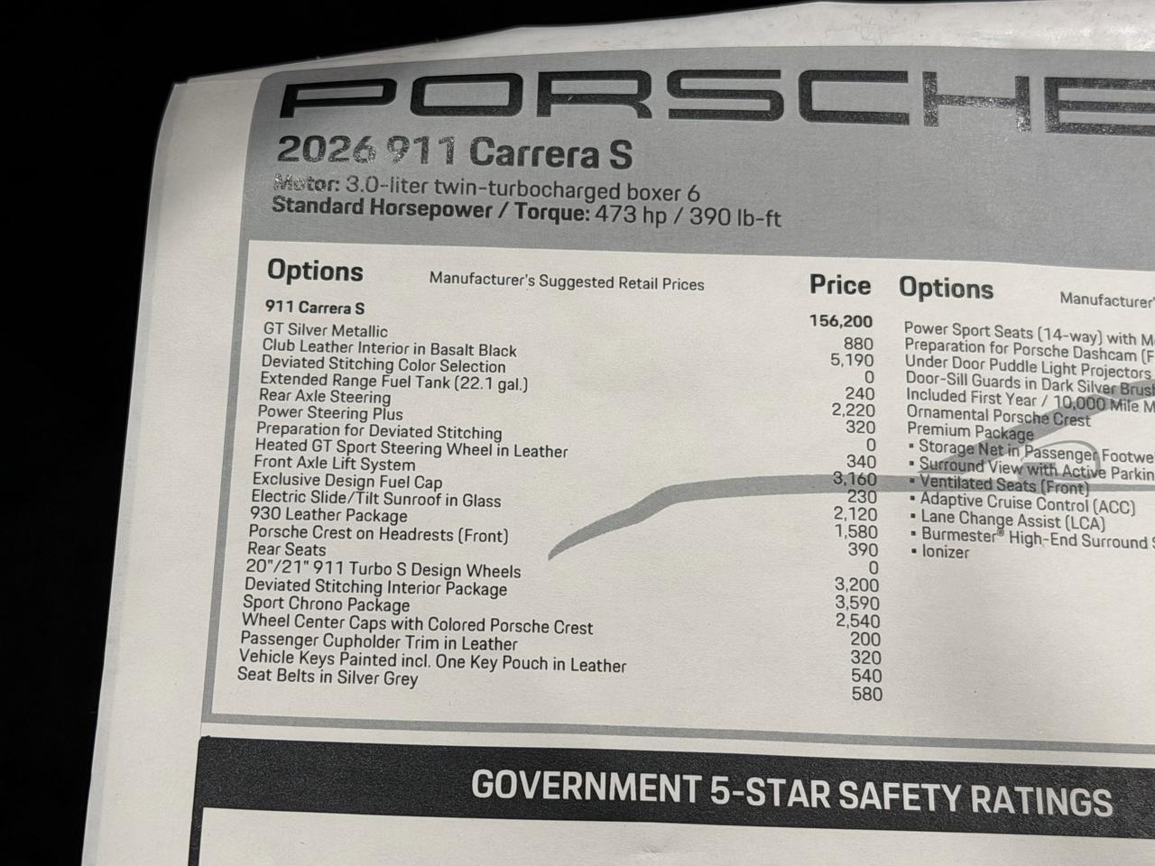 2026 Porsche 911 Carrera S Newark DE