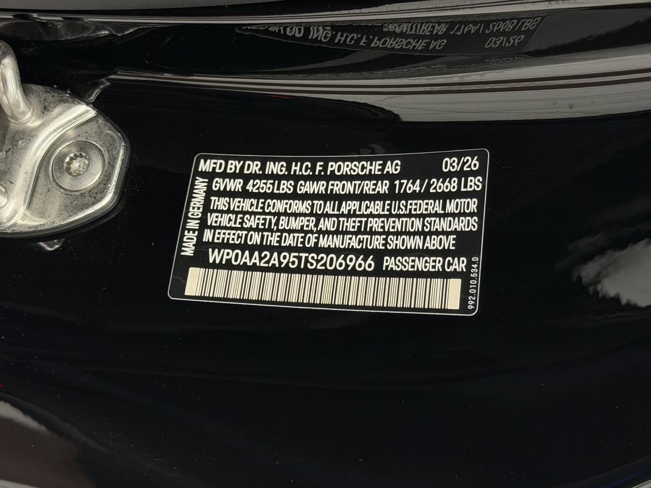 2026 Porsche 911 Carrera T Newark DE