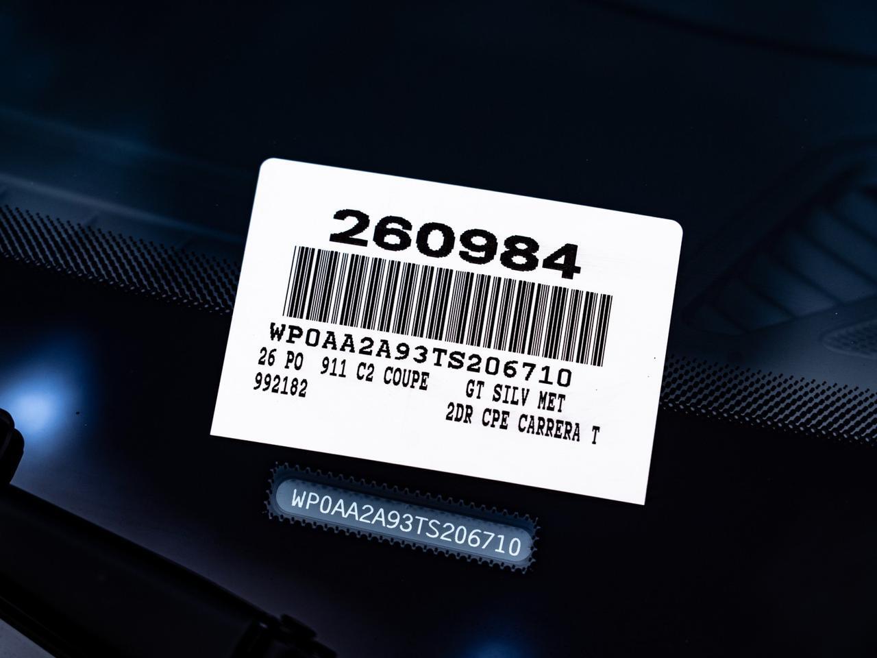 2026 Porsche 911 Carrera T Pompano Beach FL