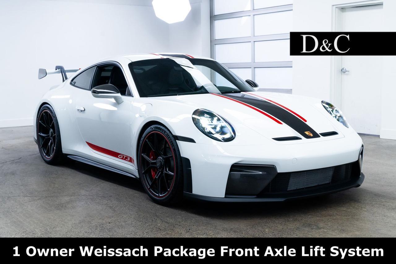 2026 Porsche 911 GT3 1 Owner Weissach Package Front Axle Lift System