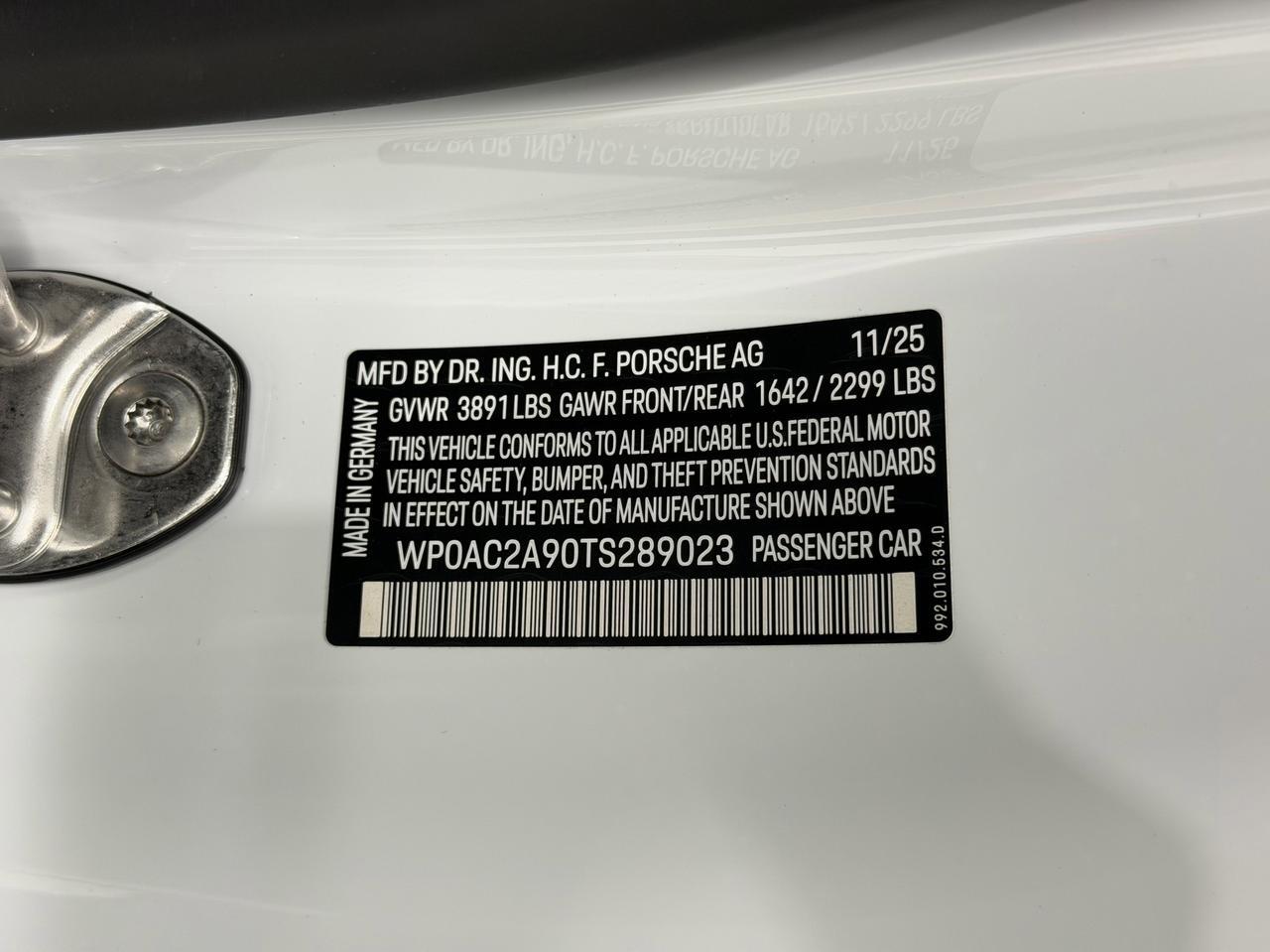 2026 Porsche 911 GT3 Newark DE