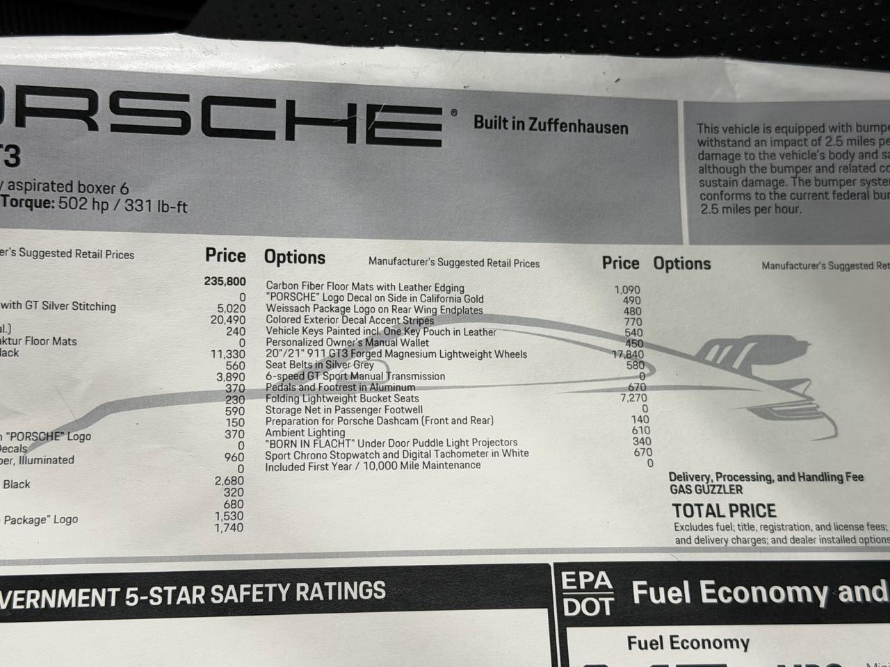 2026 Porsche 911 GT3 Newark DE