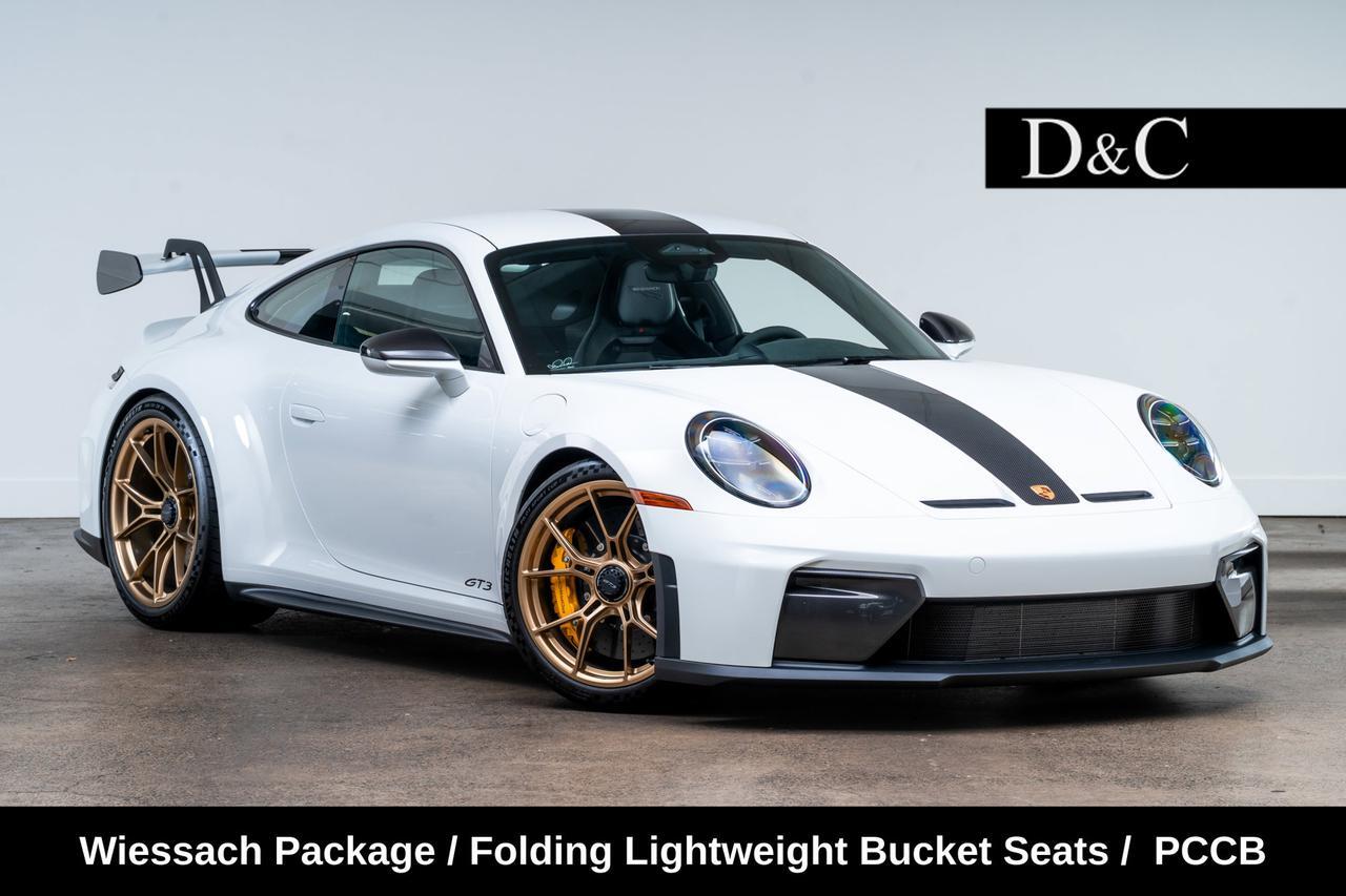 2026 Porsche 911 GT3 Wiessach Package / Folding Lightweight Bucket Seat