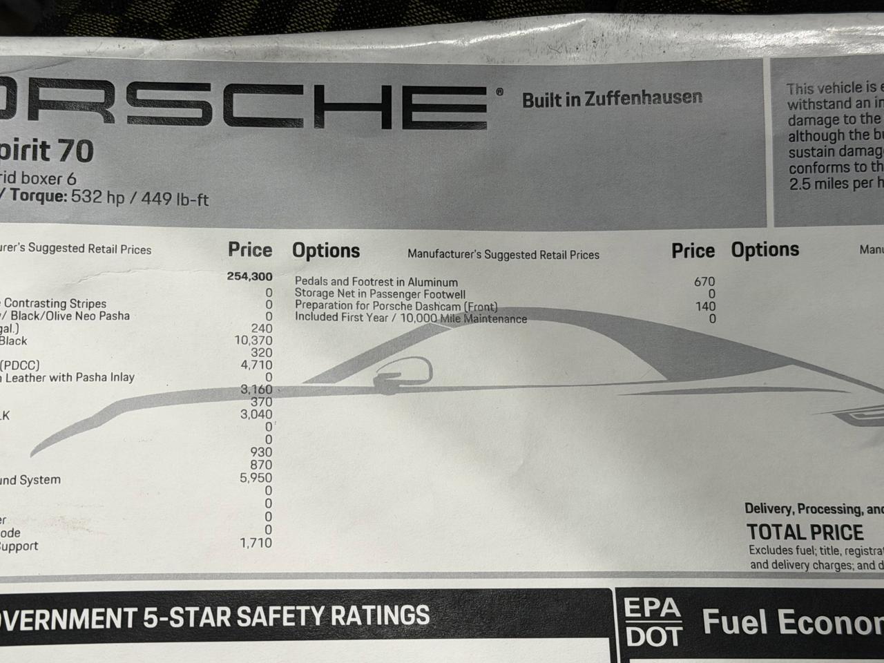 2026 Porsche 911 Spirit 70 Newark DE