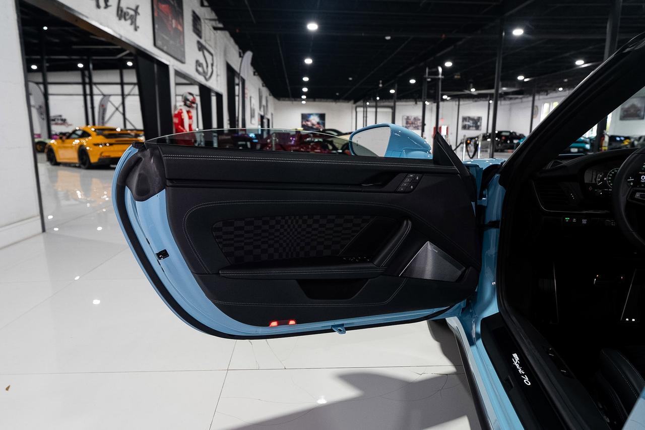 2026 Porsche 911 Spirit 70 PTS Gulf Blue paint,Exclusive Manufaktur interior,Burmester audio,carbon ceramic brakes AND MORE!!!! Fort Lauderdale FL