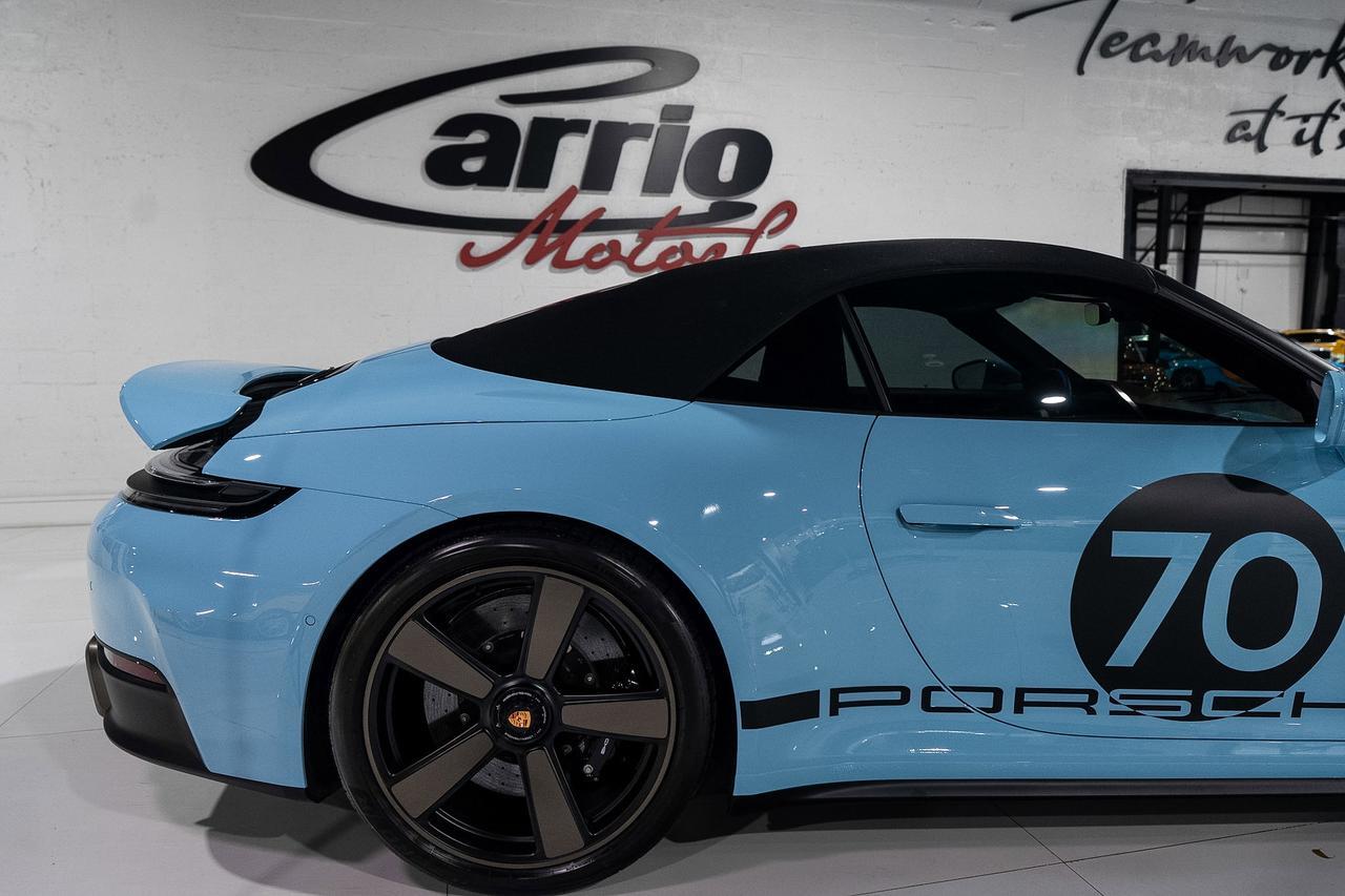 2026 Porsche 911 Spirit 70 PTS Gulf Blue paint,Exclusive Manufaktur interior,Burmester audio,carbon ceramic brakes AND MORE!!!! Fort Lauderdale FL