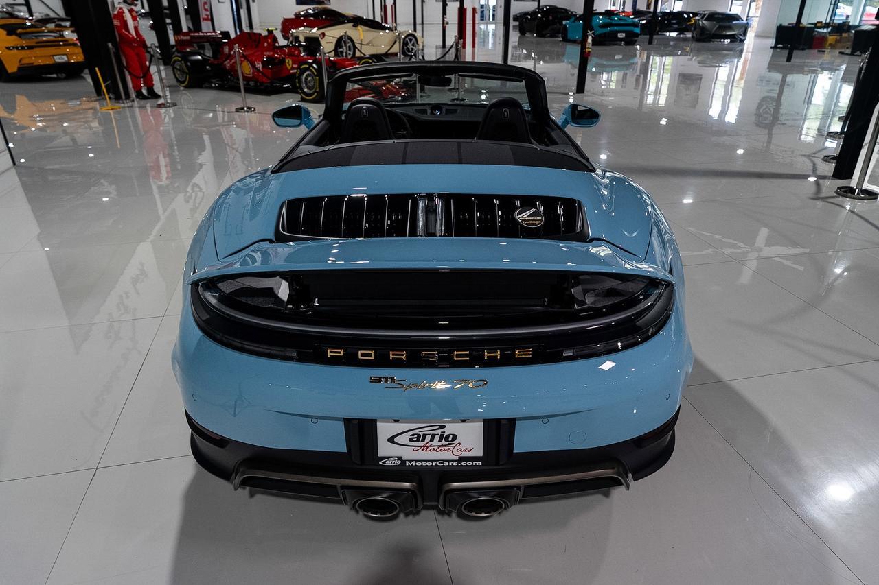 2026 Porsche 911 Spirit 70 PTS Gulf Blue paint,Exclusive Manufaktur interior,Burmester audio,carbon ceramic brakes AND MORE!!!! Fort Lauderdale FL