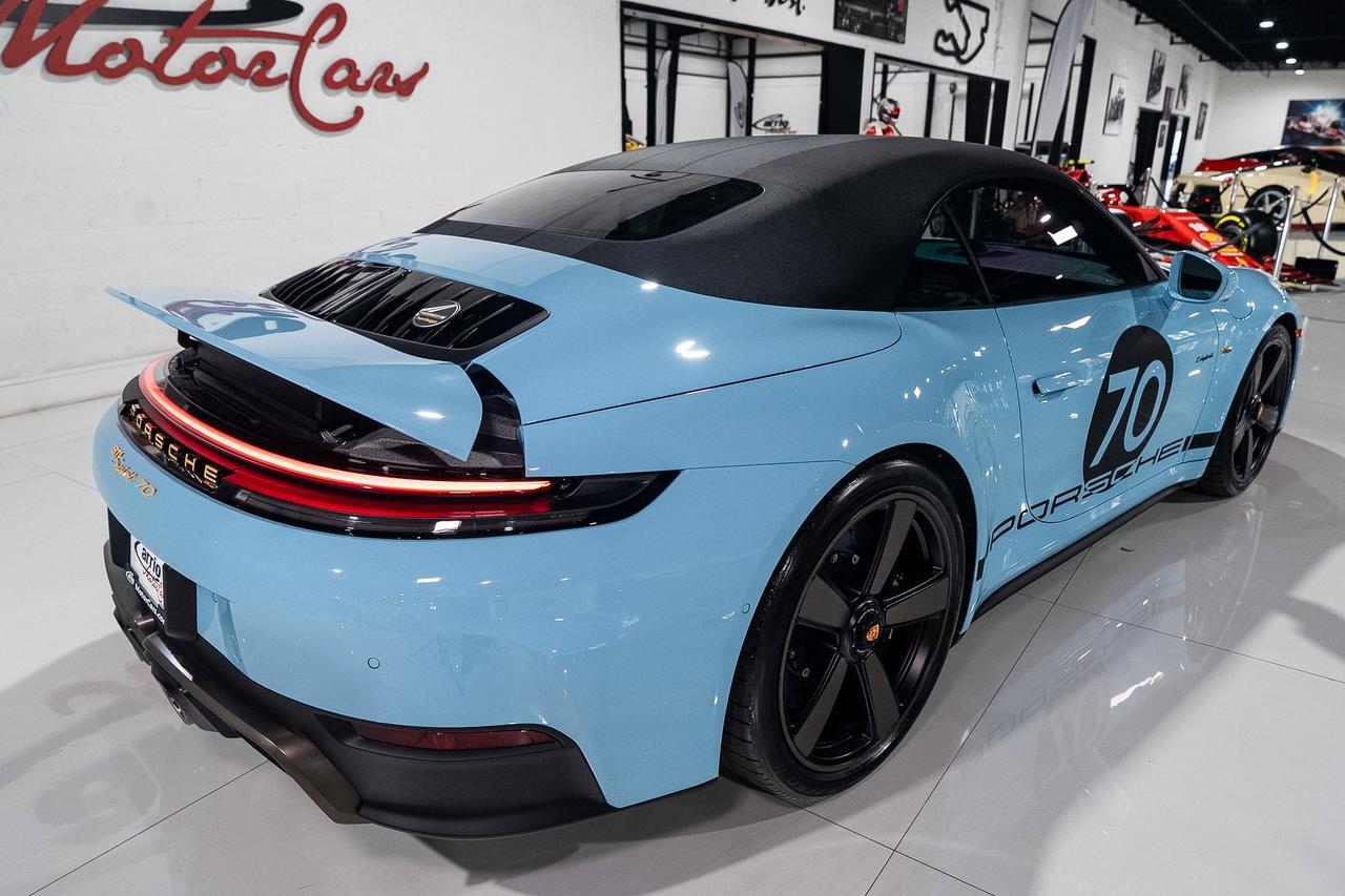 2026 Porsche 911 Spirit 70 PTS Gulf Blue paint,Exclusive Manufaktur interior,Burmester audio,carbon ceramic brakes AND MORE!!!!