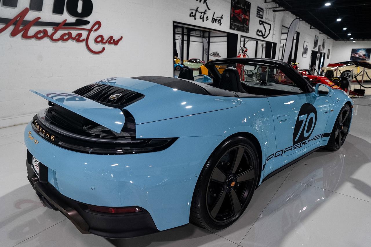 2026 Porsche 911 Spirit 70 PTS Gulf Blue paint,Exclusive Manufaktur interior,Burmester audio,carbon ceramic brakes AND MORE!!!! Fort Lauderdale FL