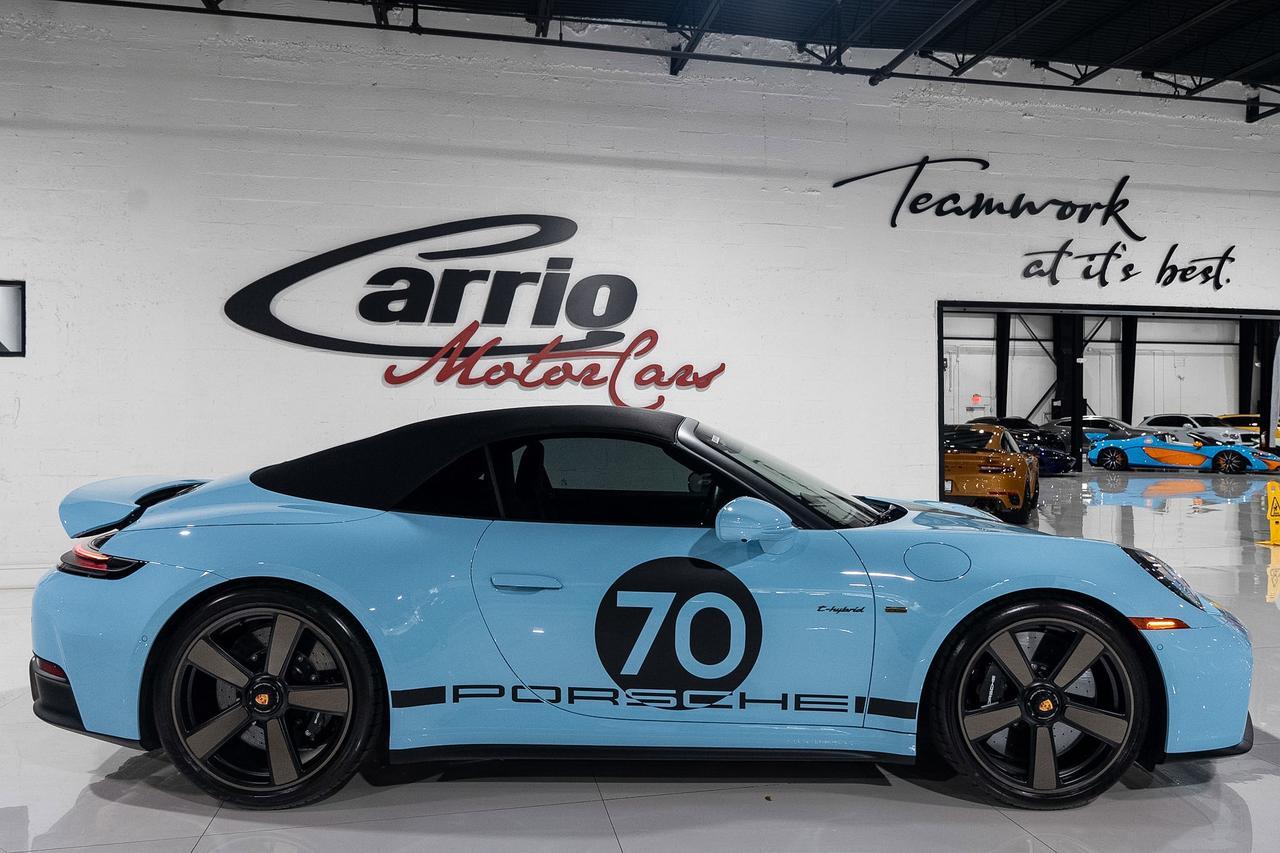 2026 Porsche 911 Spirit 70 PTS Gulf Blue paint,Exclusive Manufaktur interior,Burmester audio,carbon ceramic brakes AND MORE!!!!