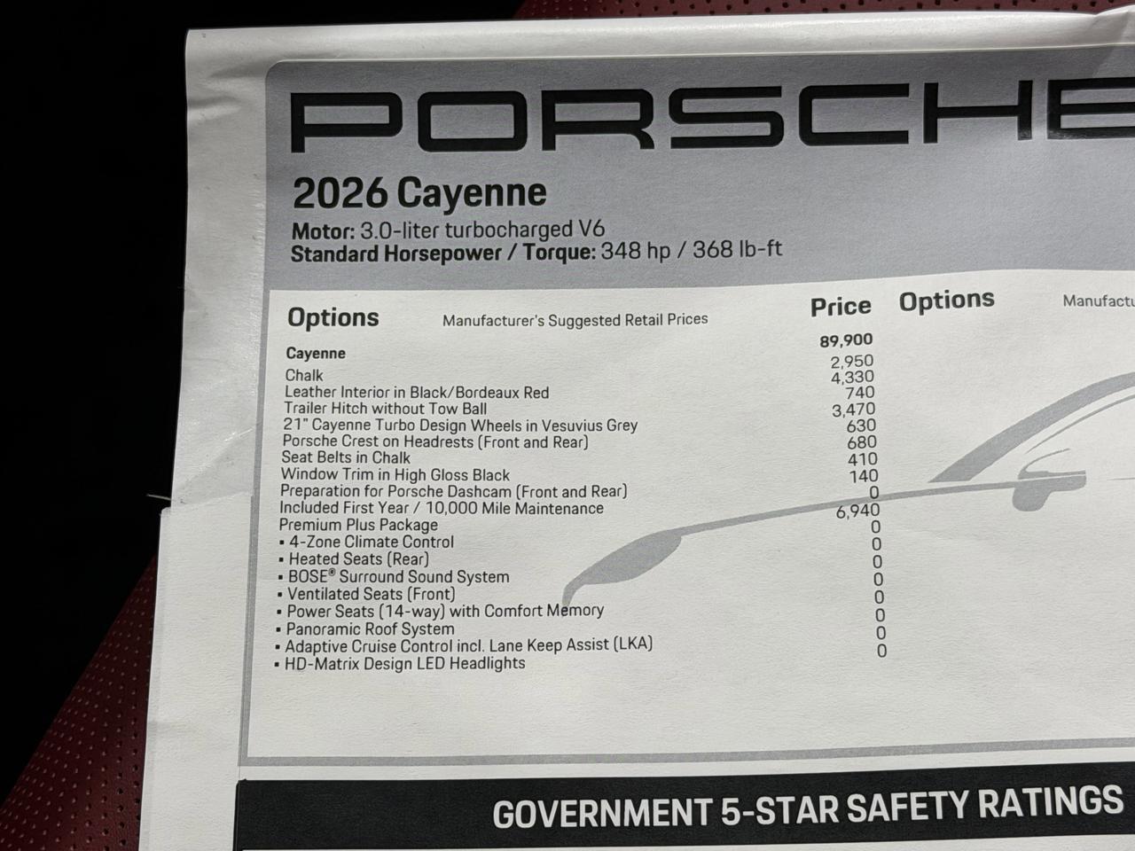 2026 Porsche Cayenne Newark DE
