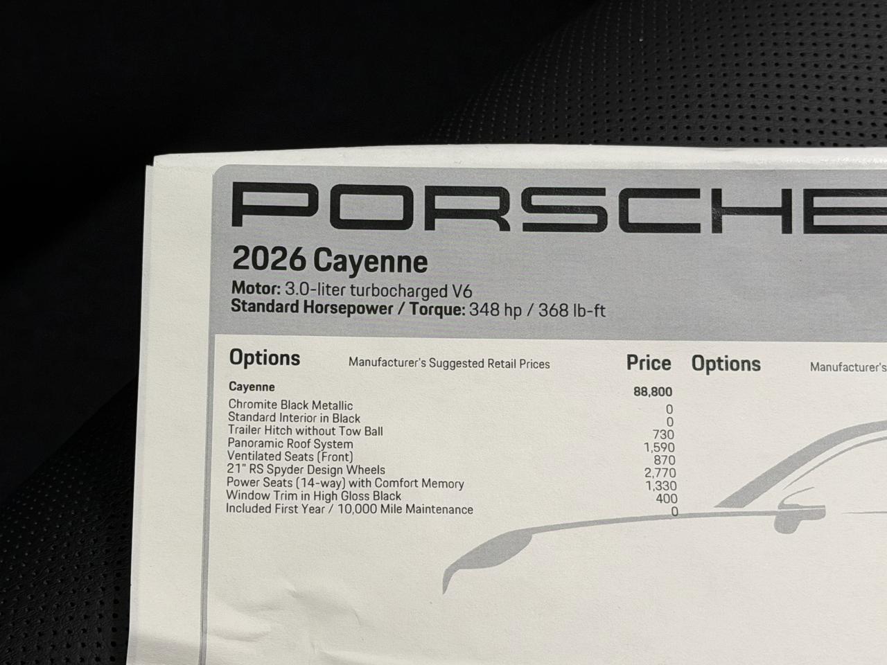 2026 Porsche Cayenne Newark DE