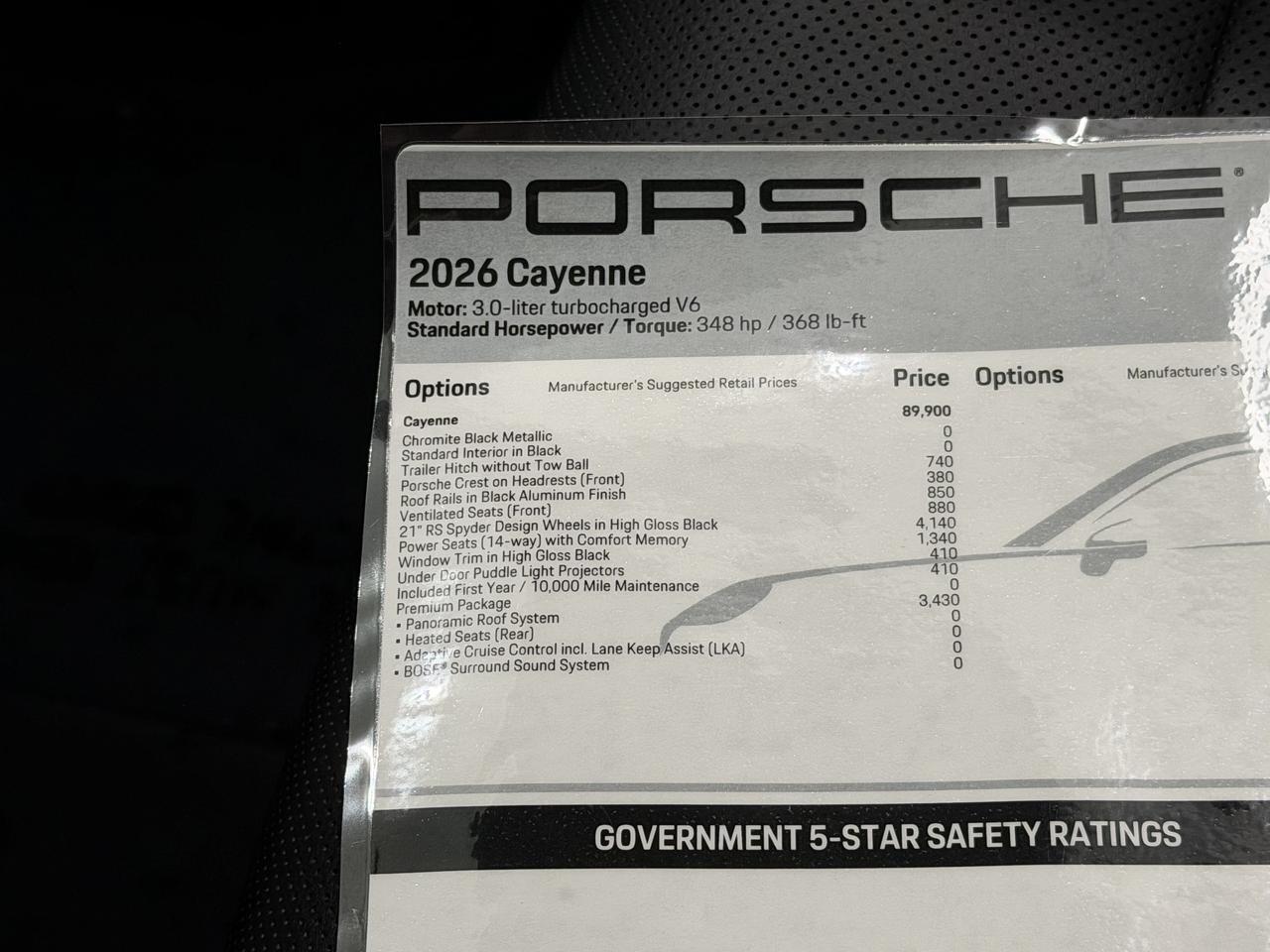 2026 Porsche Cayenne Newark DE