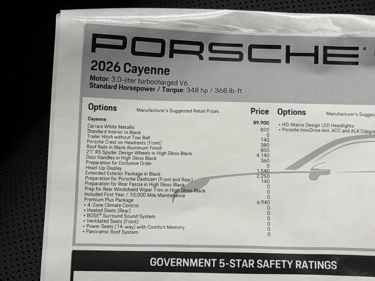 2026 Porsche Cayenne Newark DE