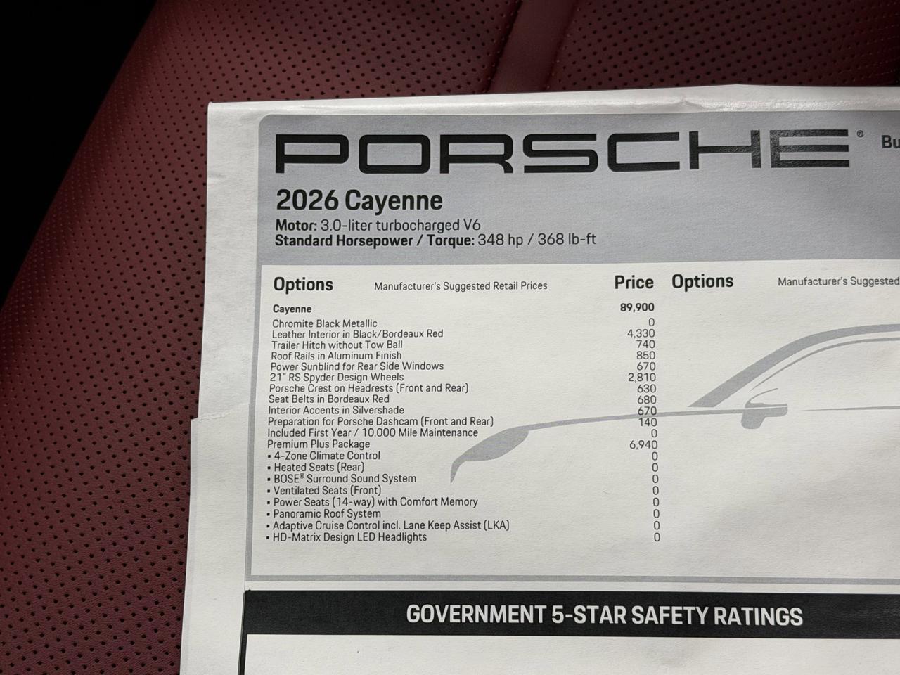 2026 Porsche Cayenne Newark DE