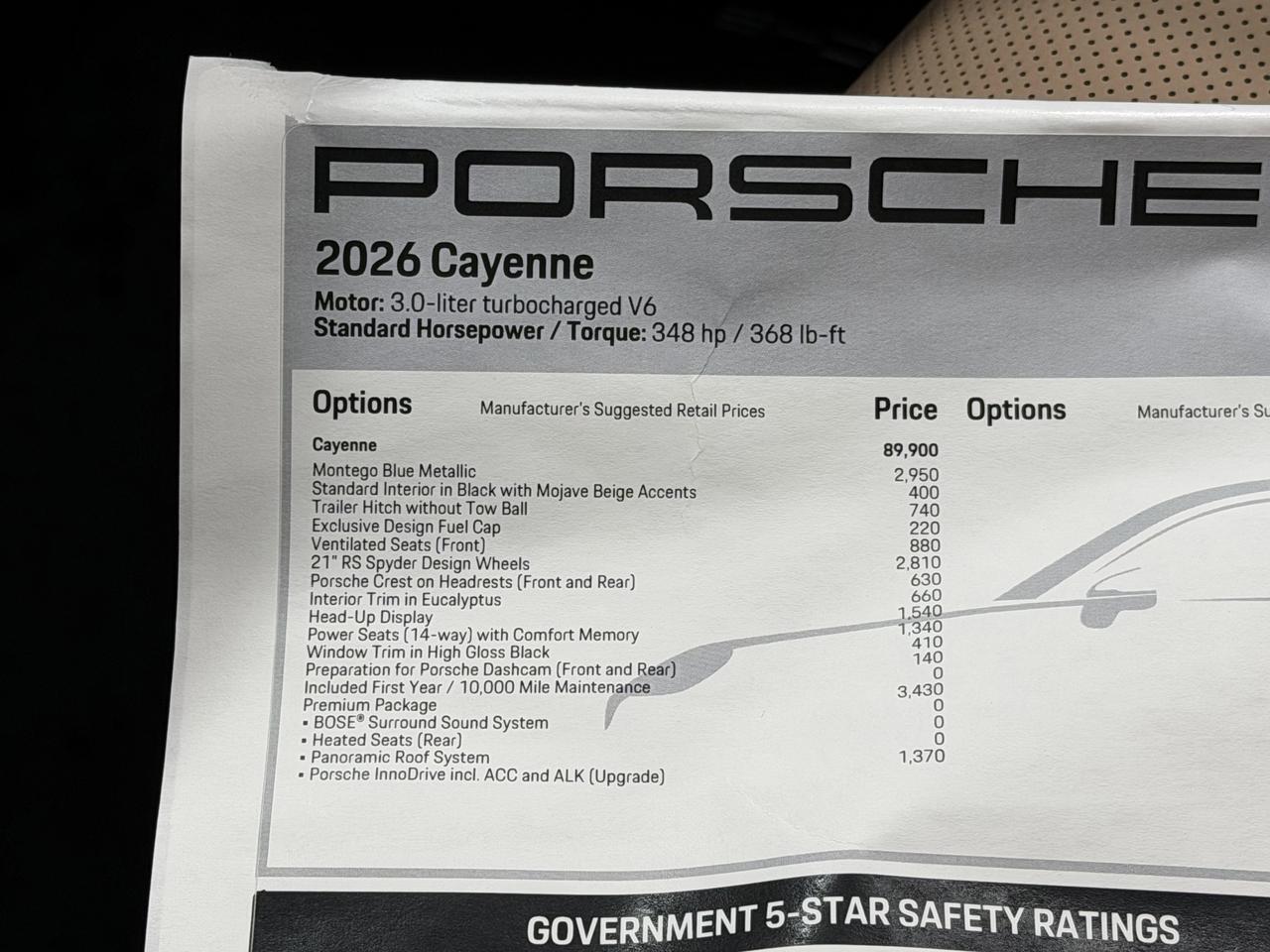 2026 Porsche Cayenne Newark DE