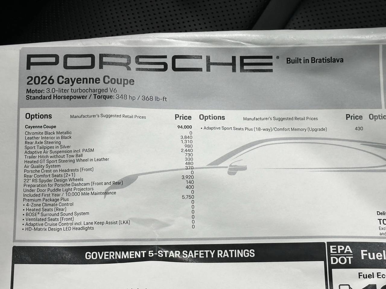 2026 Porsche Cayenne Newark DE