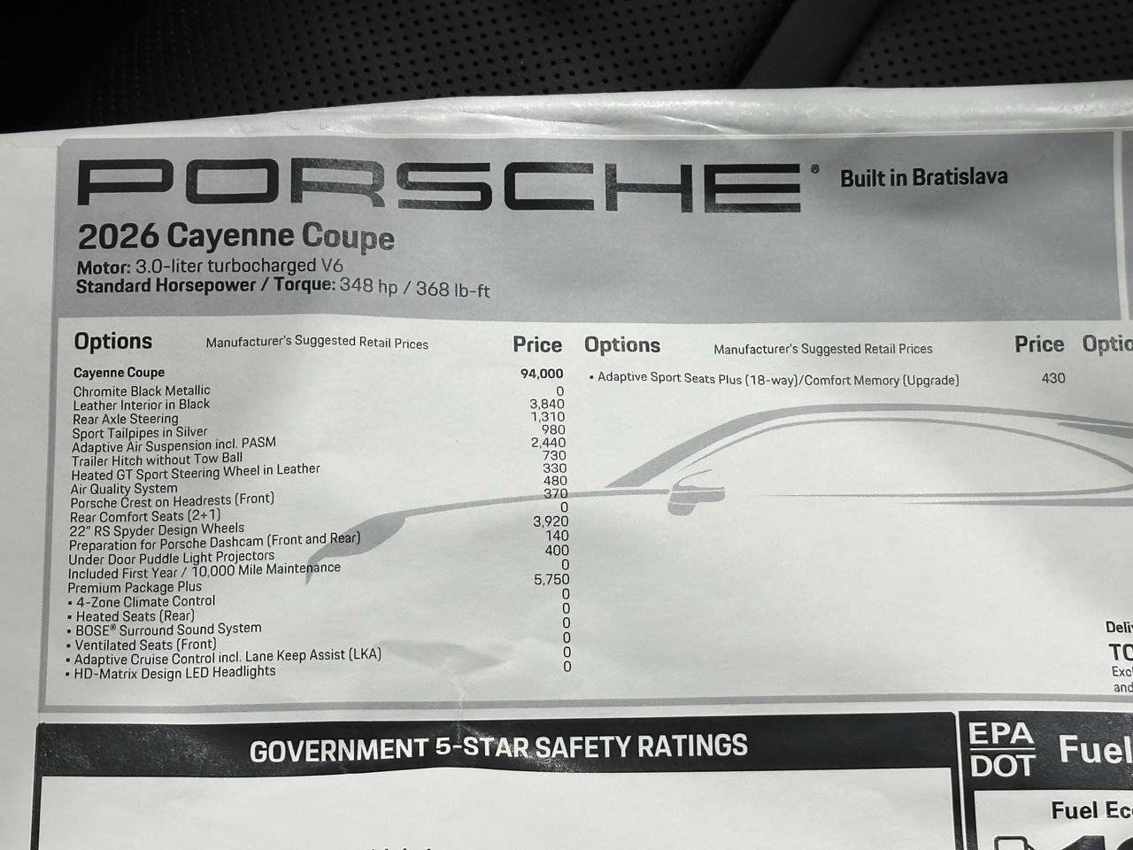 2026 Porsche Cayenne Newark DE