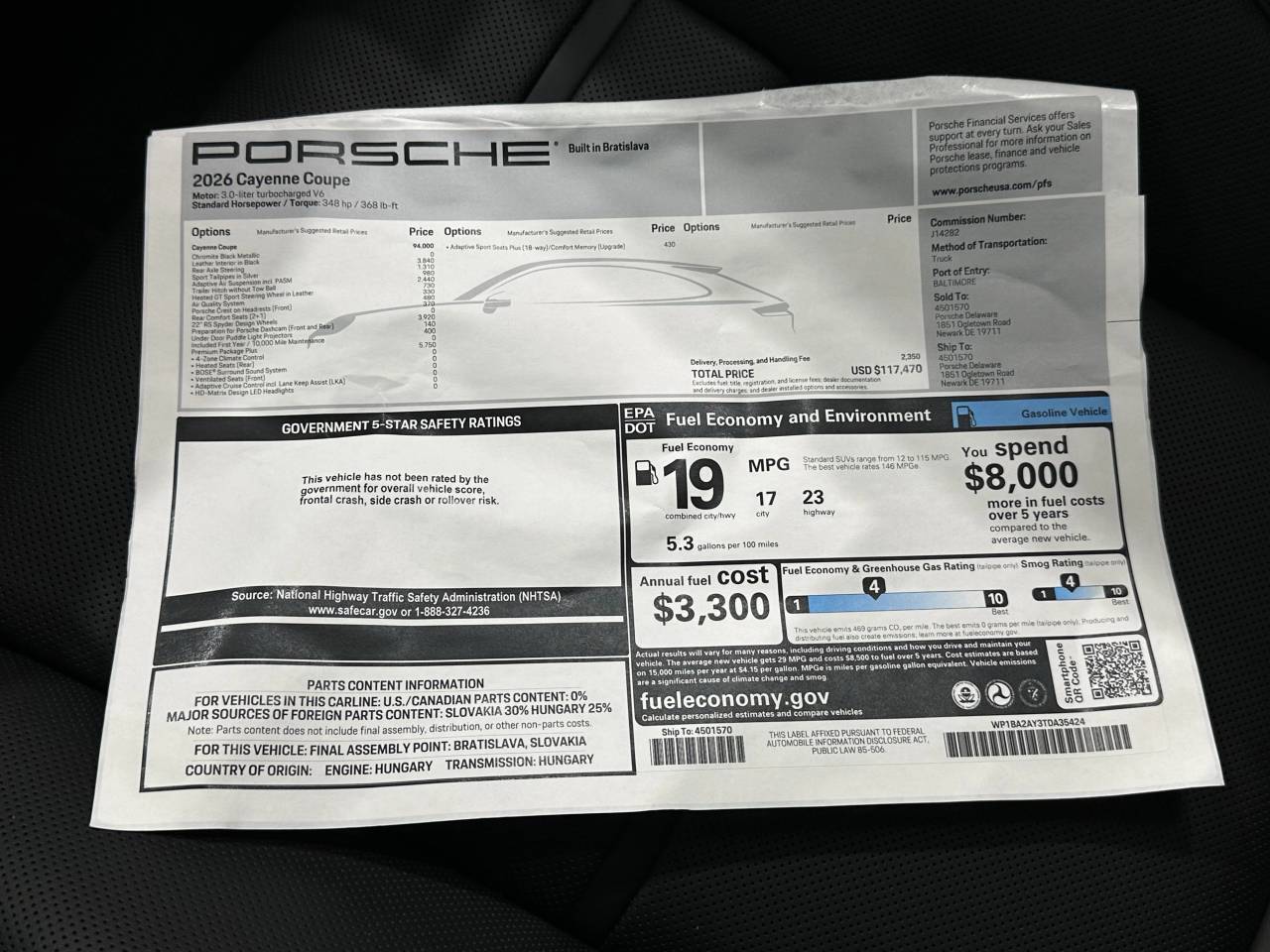 2026 Porsche Cayenne Newark DE