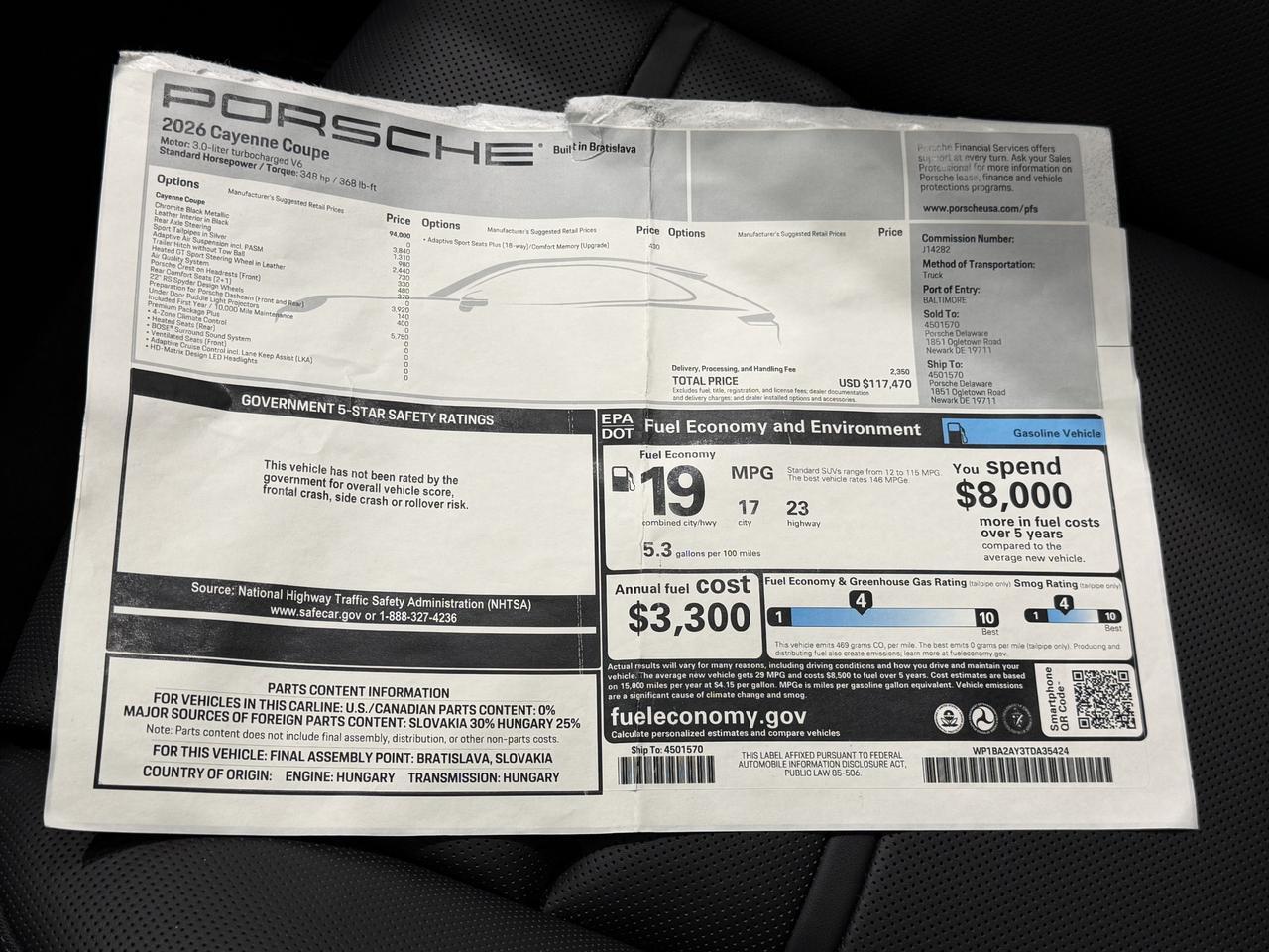2026 Porsche Cayenne Newark DE