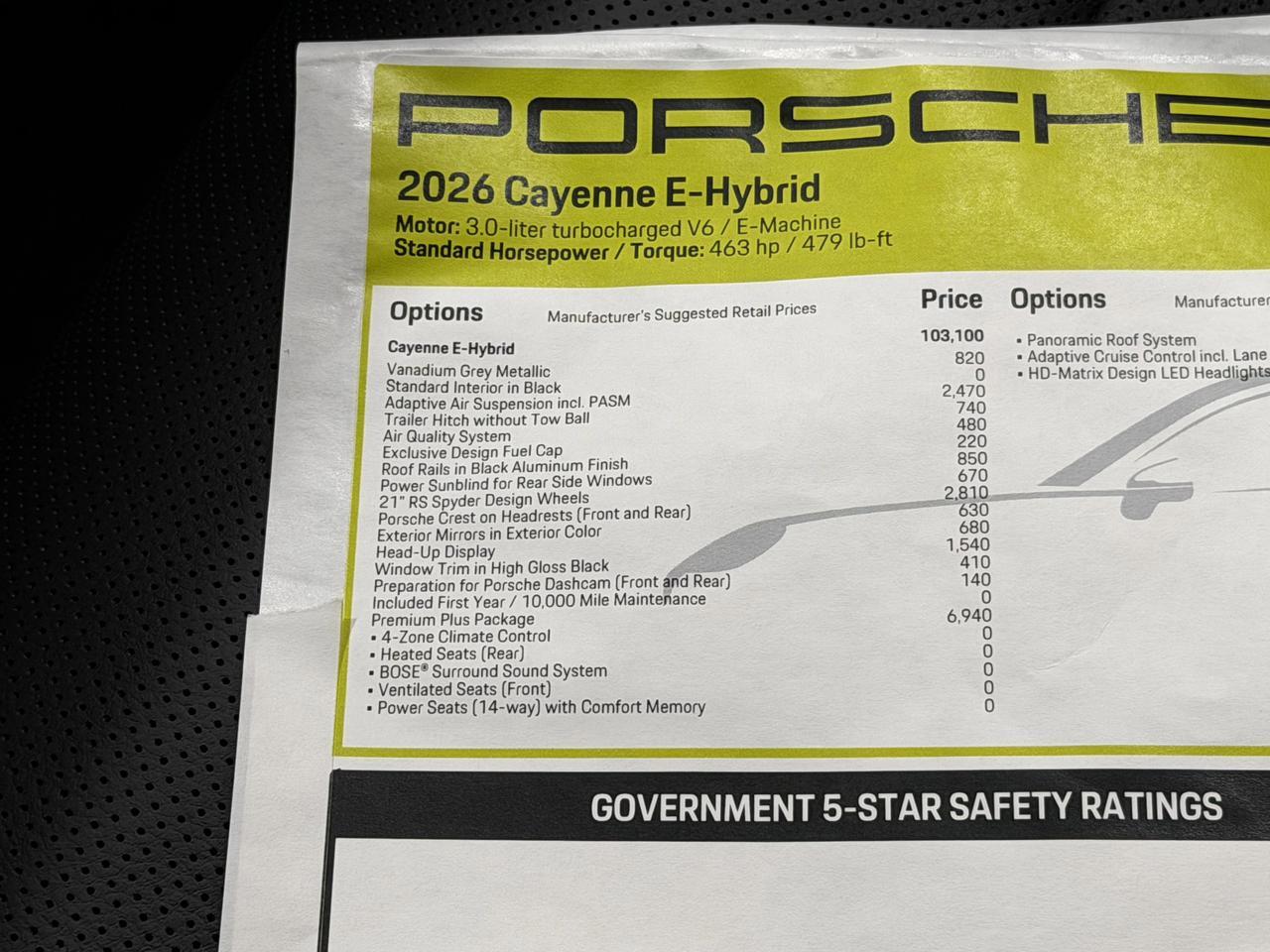 2026 Porsche Cayenne E-Hybrid Newark DE