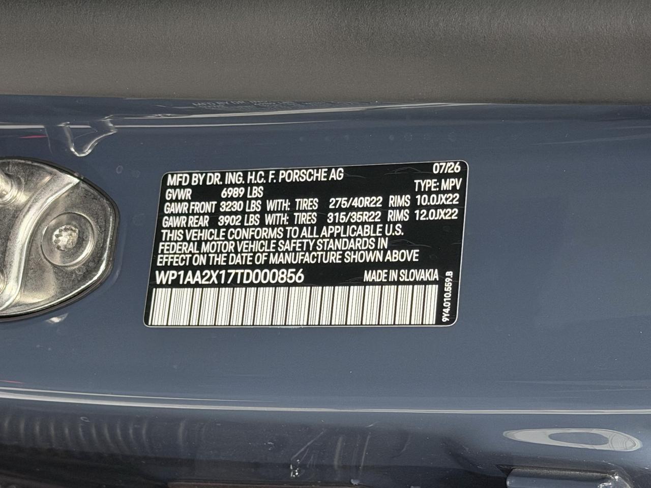 2026 Porsche Cayenne Electric Newark DE