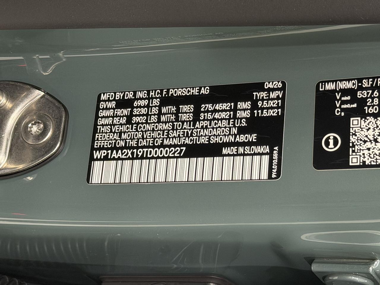 2026 Porsche Cayenne Electric Newark DE