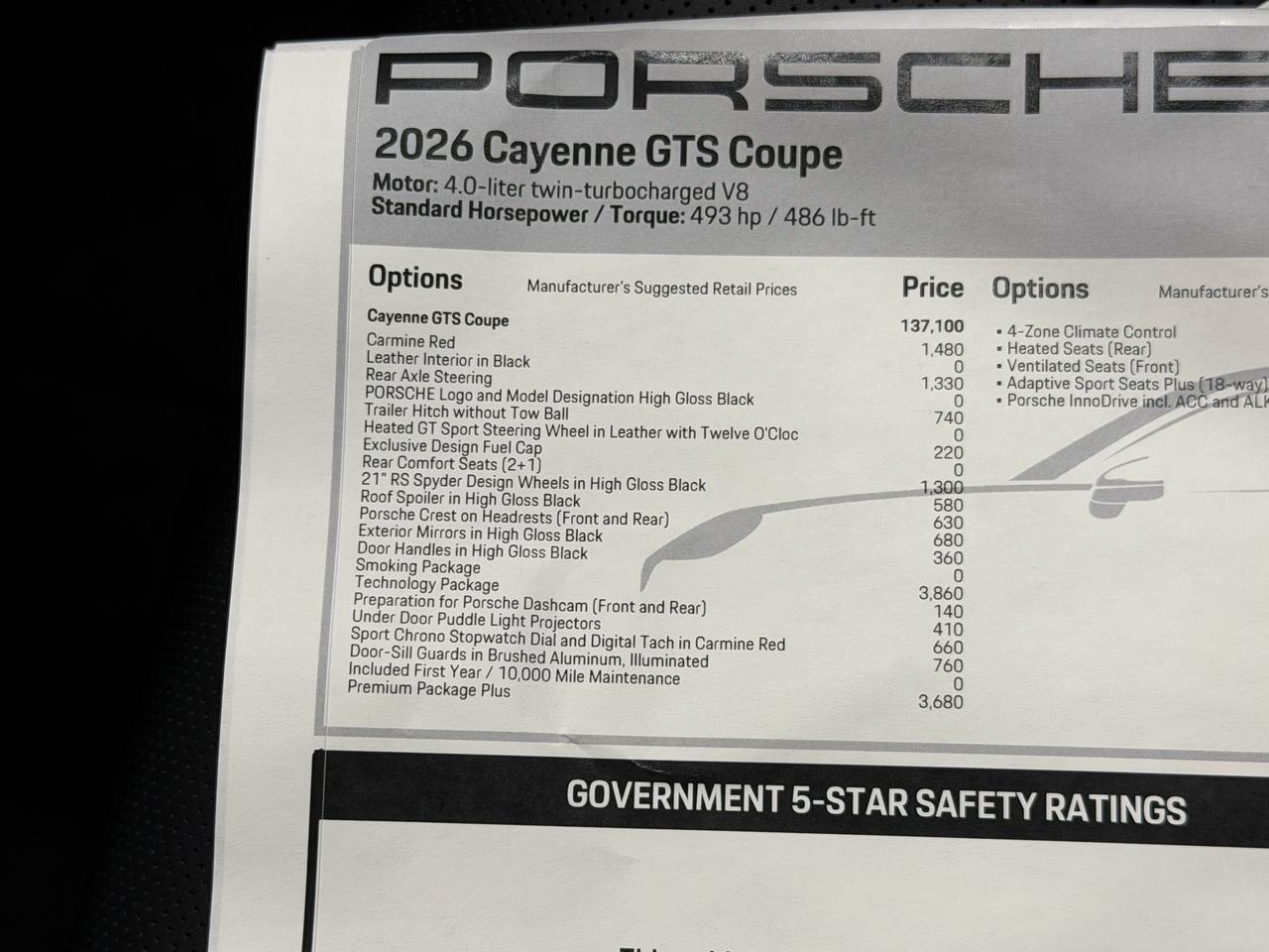 2026 Porsche Cayenne GTS Newark DE