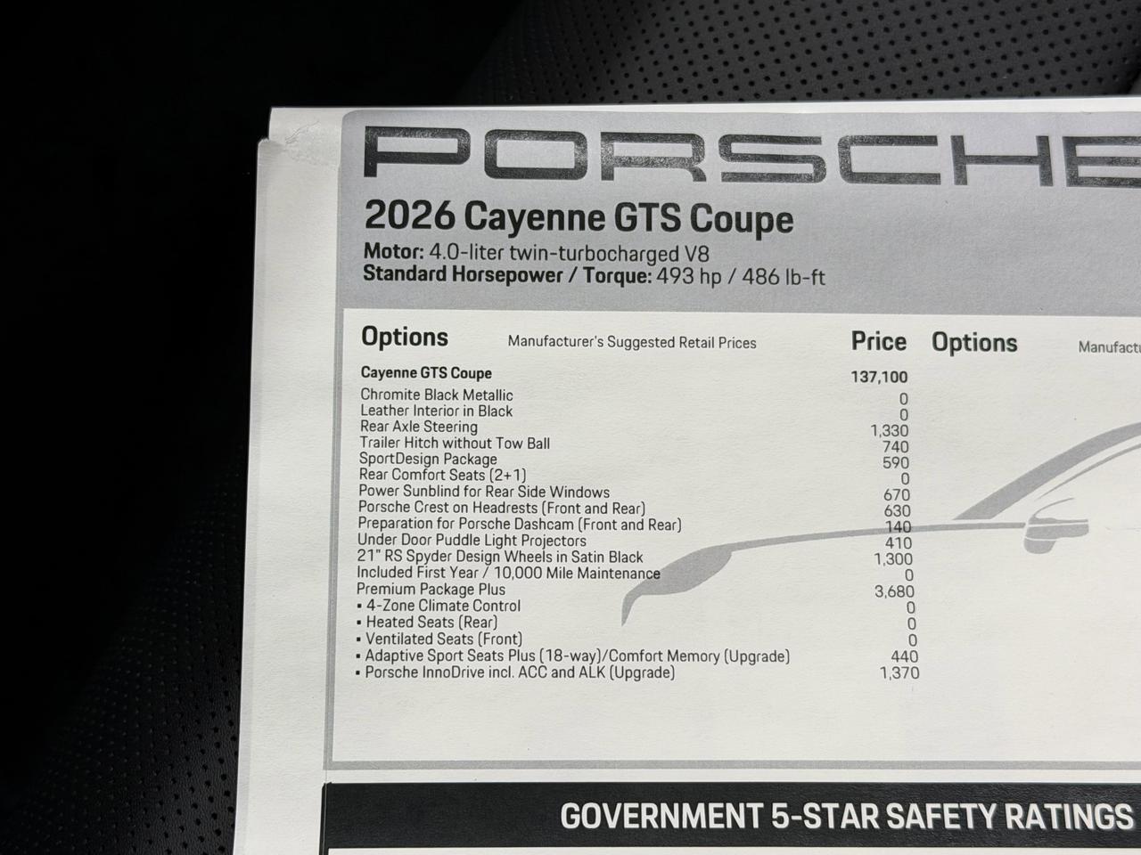 2026 Porsche Cayenne Gts Newark DE