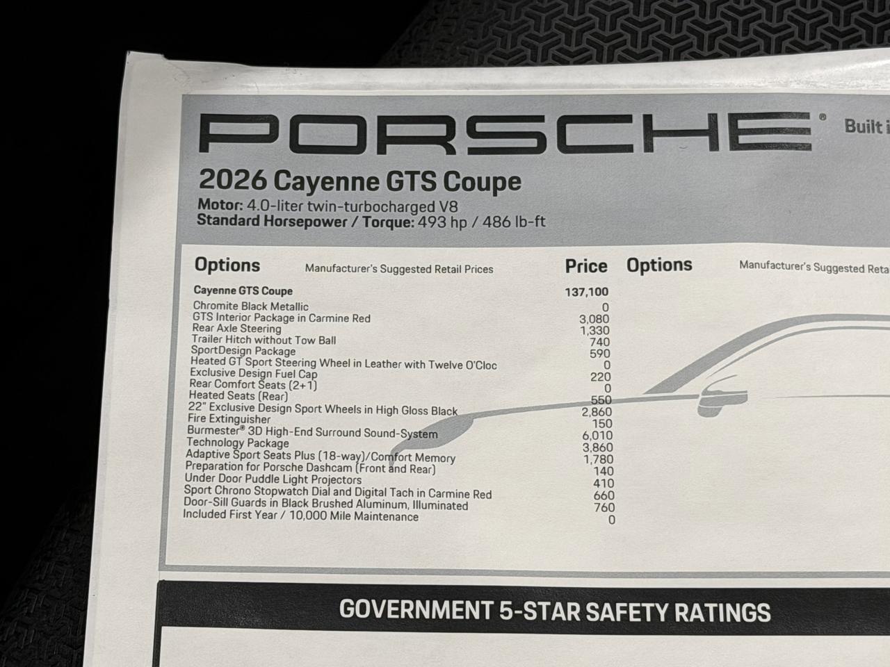 2026 Porsche Cayenne Gts Newark DE