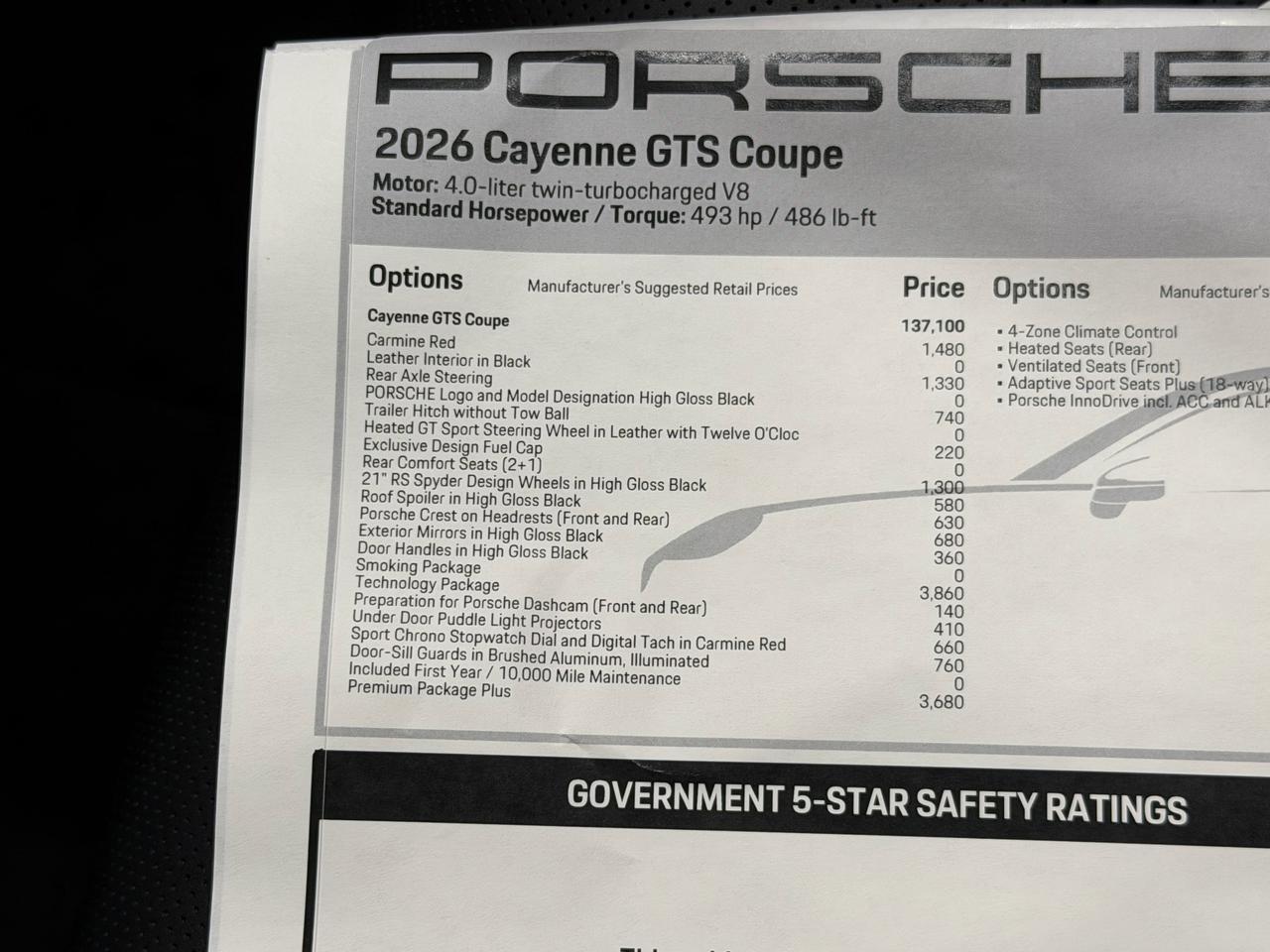 2026 Porsche Cayenne Gts Newark DE