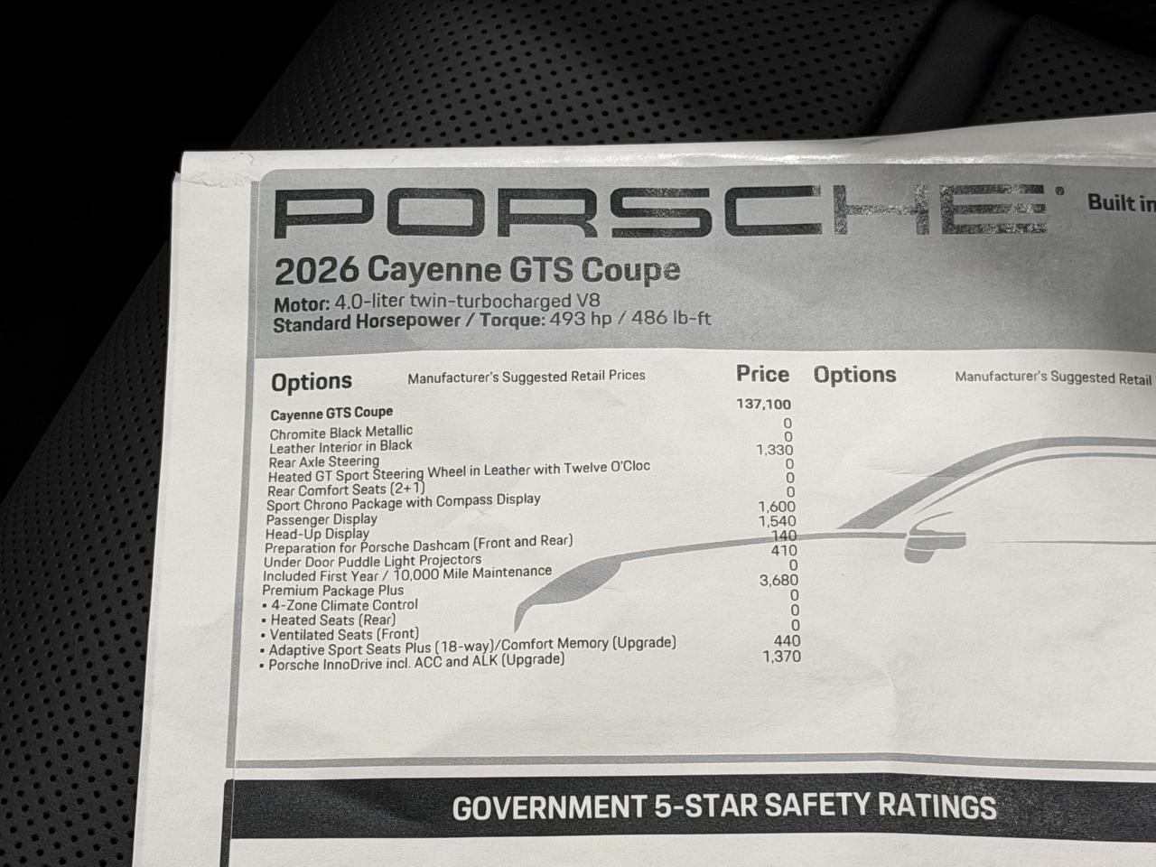 2026 Porsche Cayenne Gts Newark DE