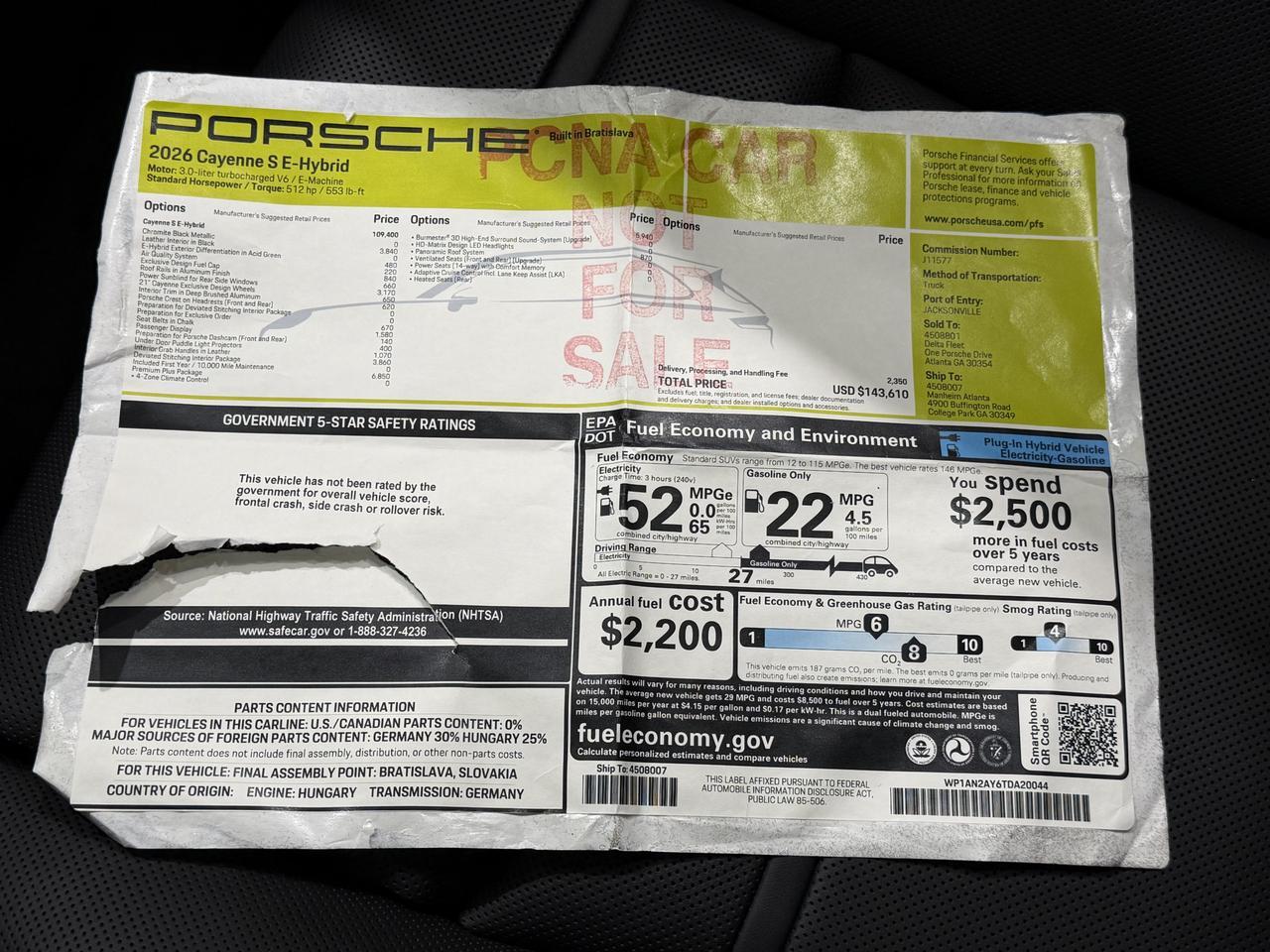 2026 Porsche Cayenne S E-Hybrid Newark DE