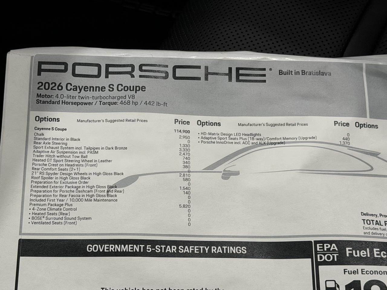2026 Porsche Cayenne S Newark DE