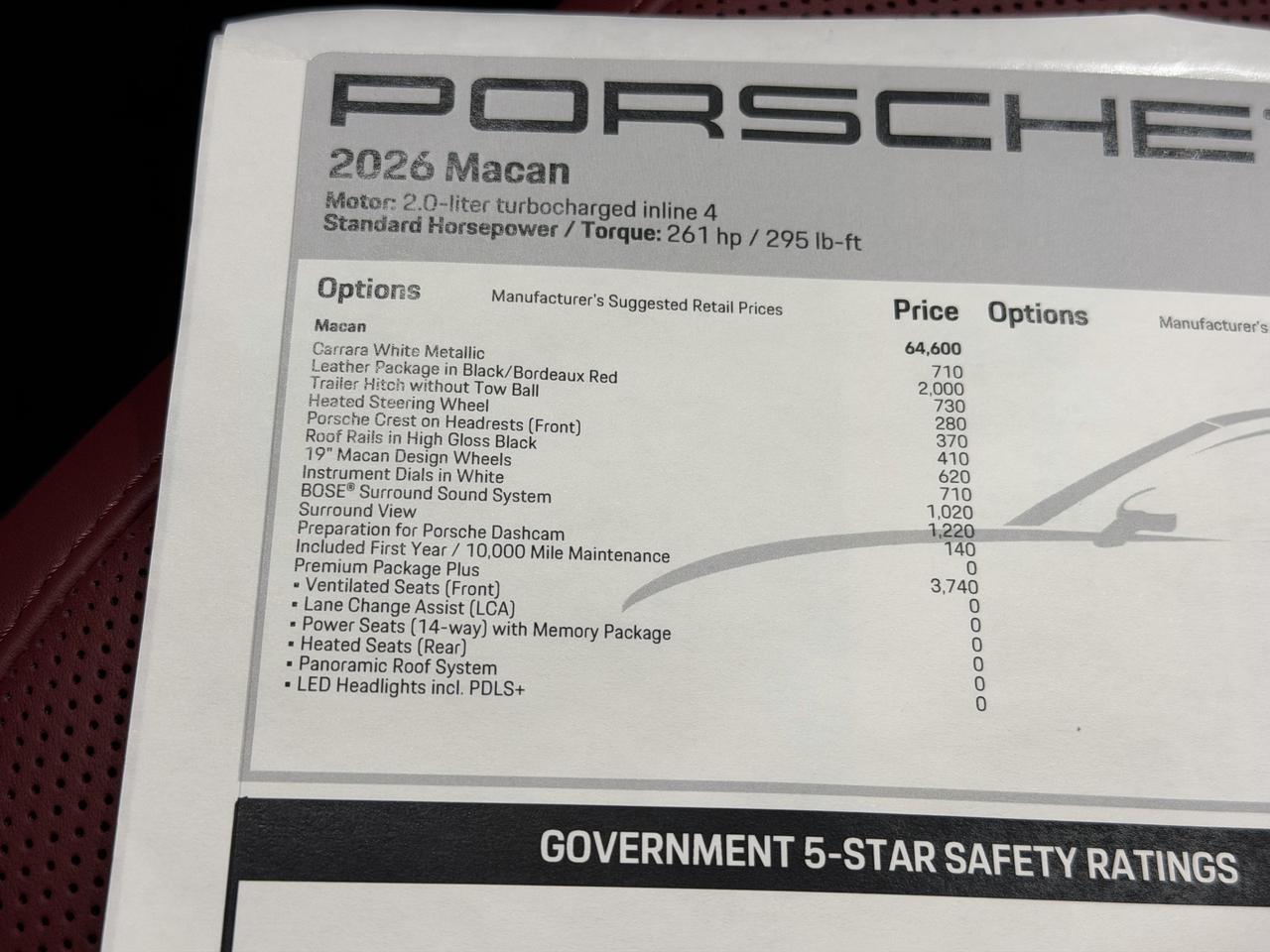 2026 Porsche Macan Newark DE